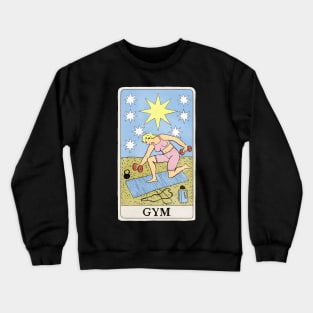 Tarot Card Gym Crewneck Sweatshirt